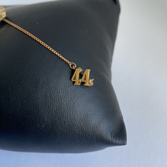 Vintage Men’s 1944 10k Gold Chain Tie Pin - Picture 3 of 5